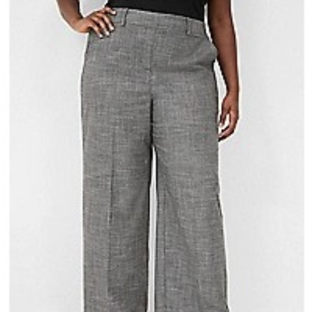 Pull-On High-Rise Wide Leg Pant